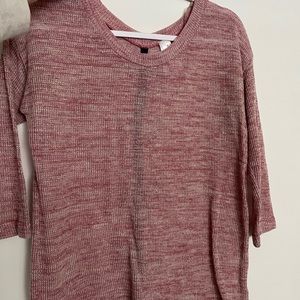 Sweater with black bow back